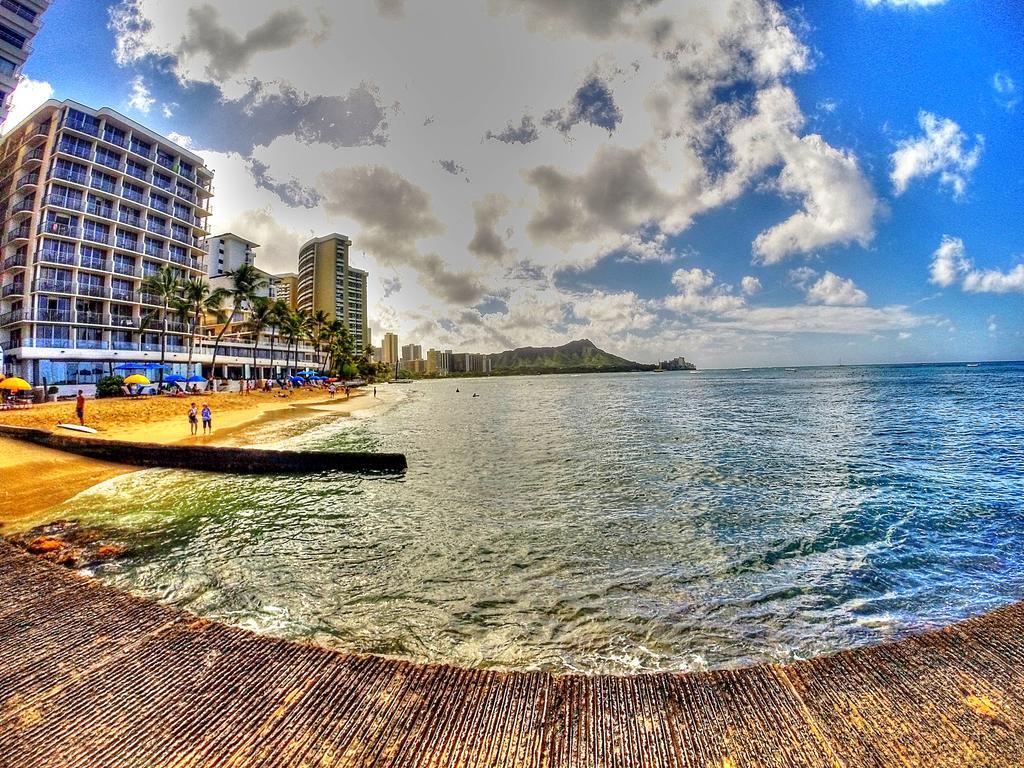 Apartmán Waikiki Shore 515 Beachfront & Upgrade Honolulu Exteriér fotografie