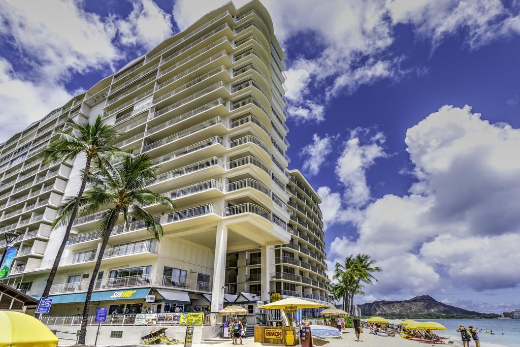 Apartmán Waikiki Shore 515 Beachfront & Upgrade Honolulu Exteriér fotografie